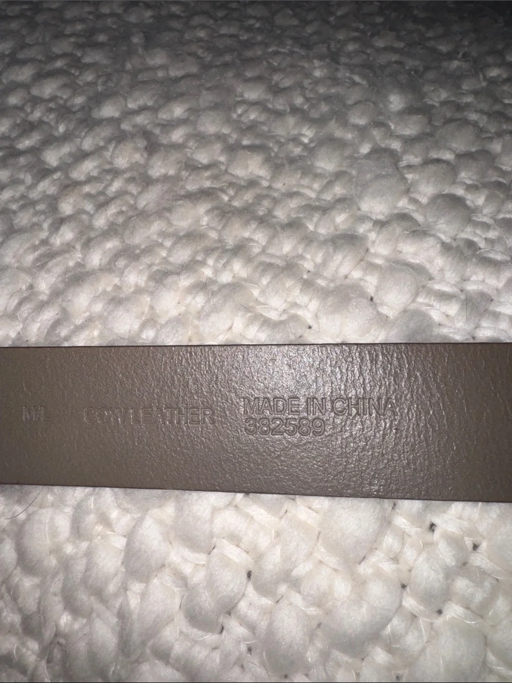 Banana Republic Olive  Leather Knot Belt with Gold Rings